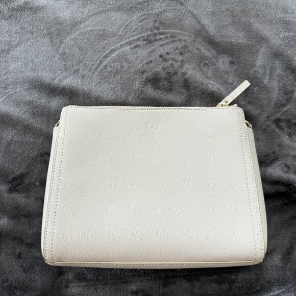 LO & SONS Pearl Crossbody Bag in Ivory - Picture 7 of 16